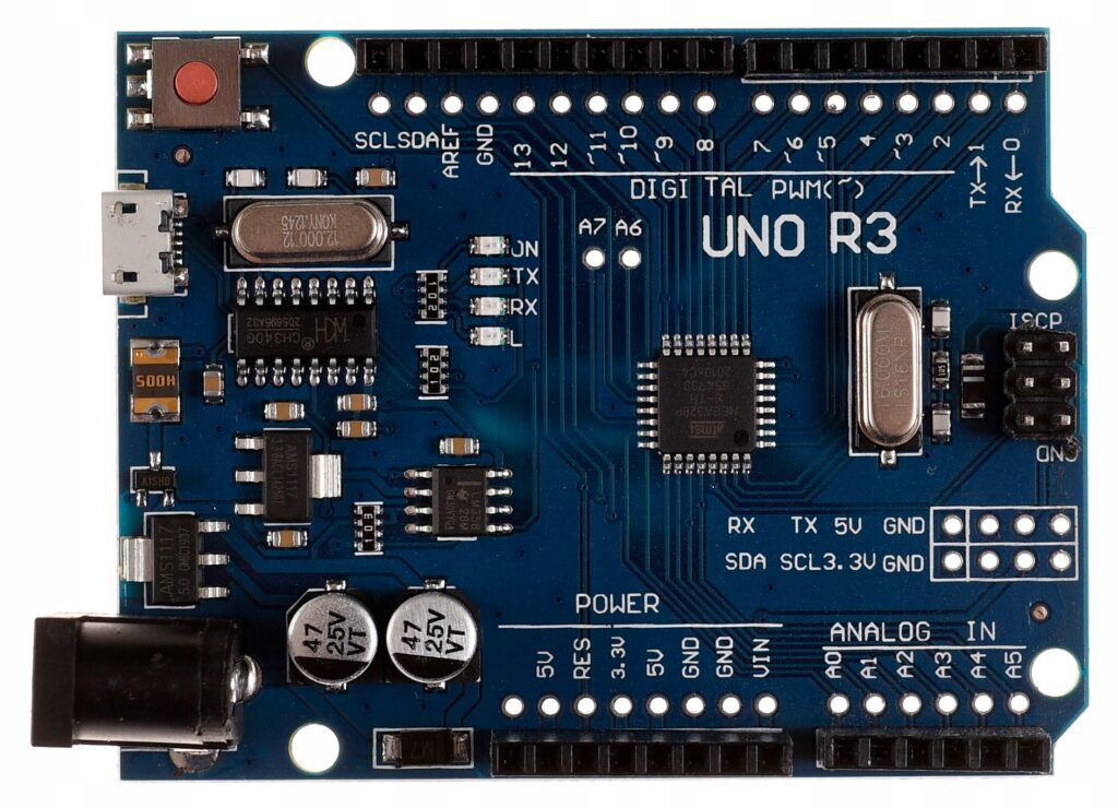 Контроллер Arduino Uno R3 ATmega328 16Mhz 32kB FLASH 2kB SRAM